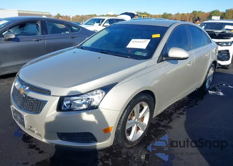 2014 Chevrolet Cruze 2Lt Auto из США, поврежденный, VIN 1G1PE5SBXE7257699